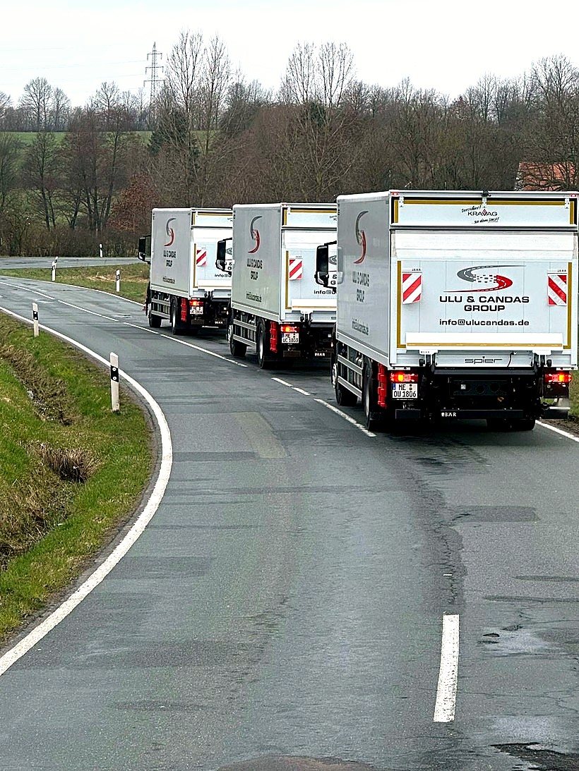 Lkw der Ulu & Candaş im Nahverkehr